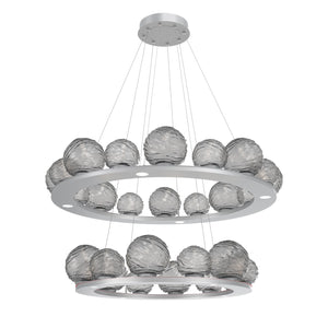 Hammerton Studio - CHB0092-2B-CS-S-CA1-L1 - LED Pendant - Gaia - Classic Silver