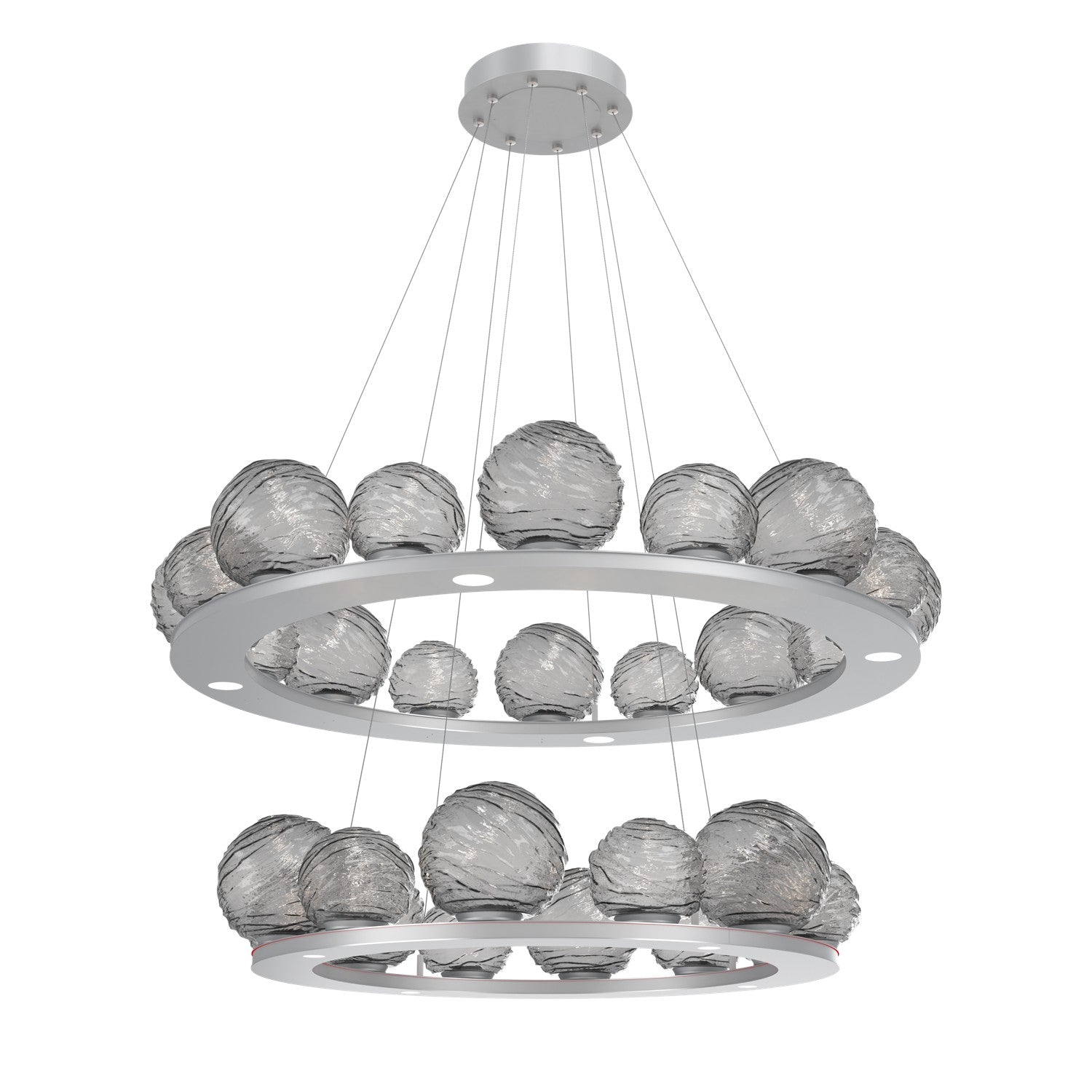 Hammerton Studio - CHB0092-2B-CS-S-CA1-L3 - LED Pendant - Gaia - Classic Silver