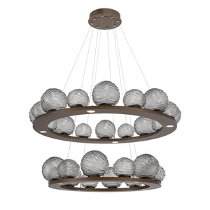 Hammerton Studio - CHB0092-2B-FB-S-CA1-L3 - LED Pendant - Gaia - Flat Bronze