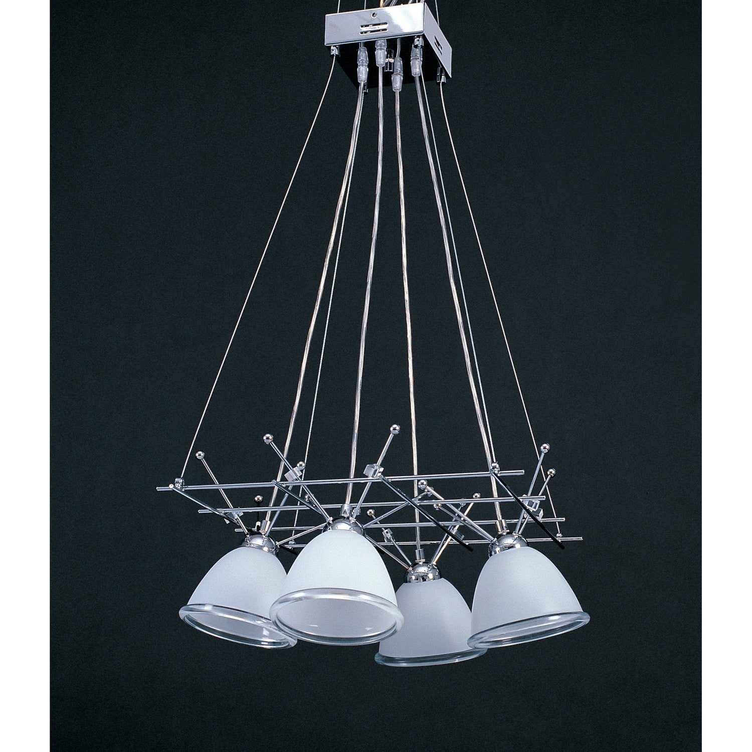 ELK Home - 7583/4 - Four Light Chandelier - 4 Light - Chrome