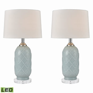 ELK Home - 77099/S2-LED - LED Table Lamp - La Joliette - Pale Blue