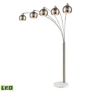 ELK Home - 77102-LED - LED Floor Lamp - Peterborough - Polished Nickel