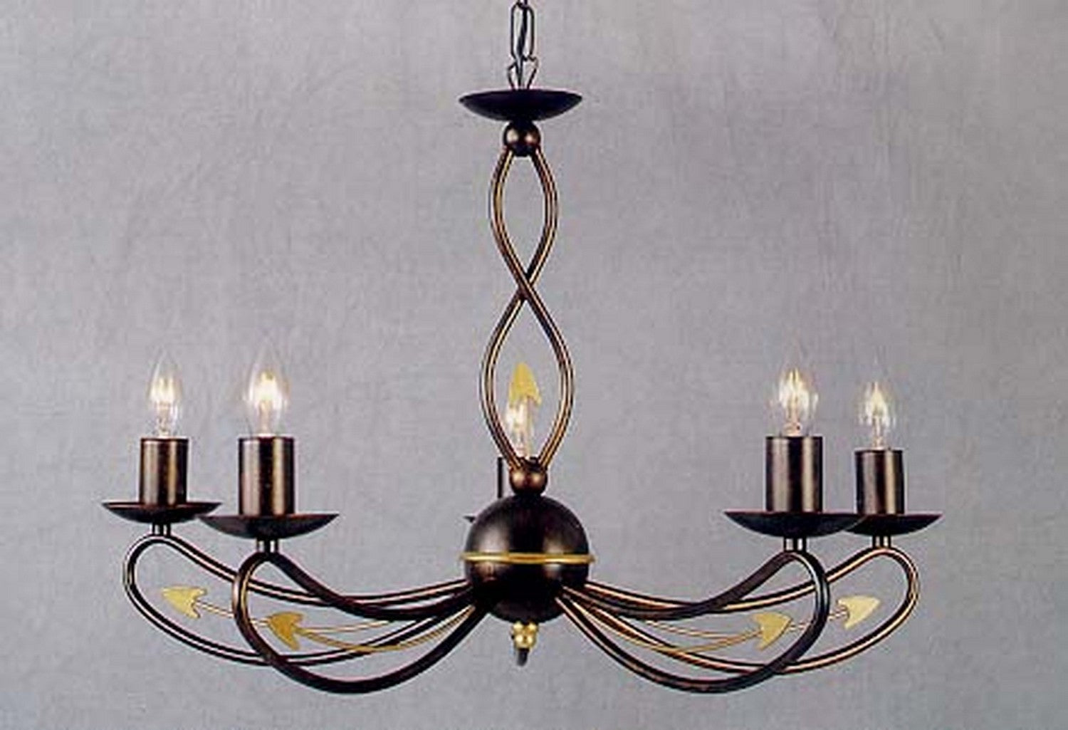 ELK Home - 8021/5 - Five Light Chandelier - European Crafted - Bronze