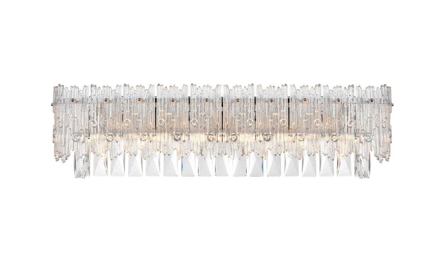 Elegant Lighting - 1780W27C - Six Light Wall Sconce - Emilia - Chrome and Clear