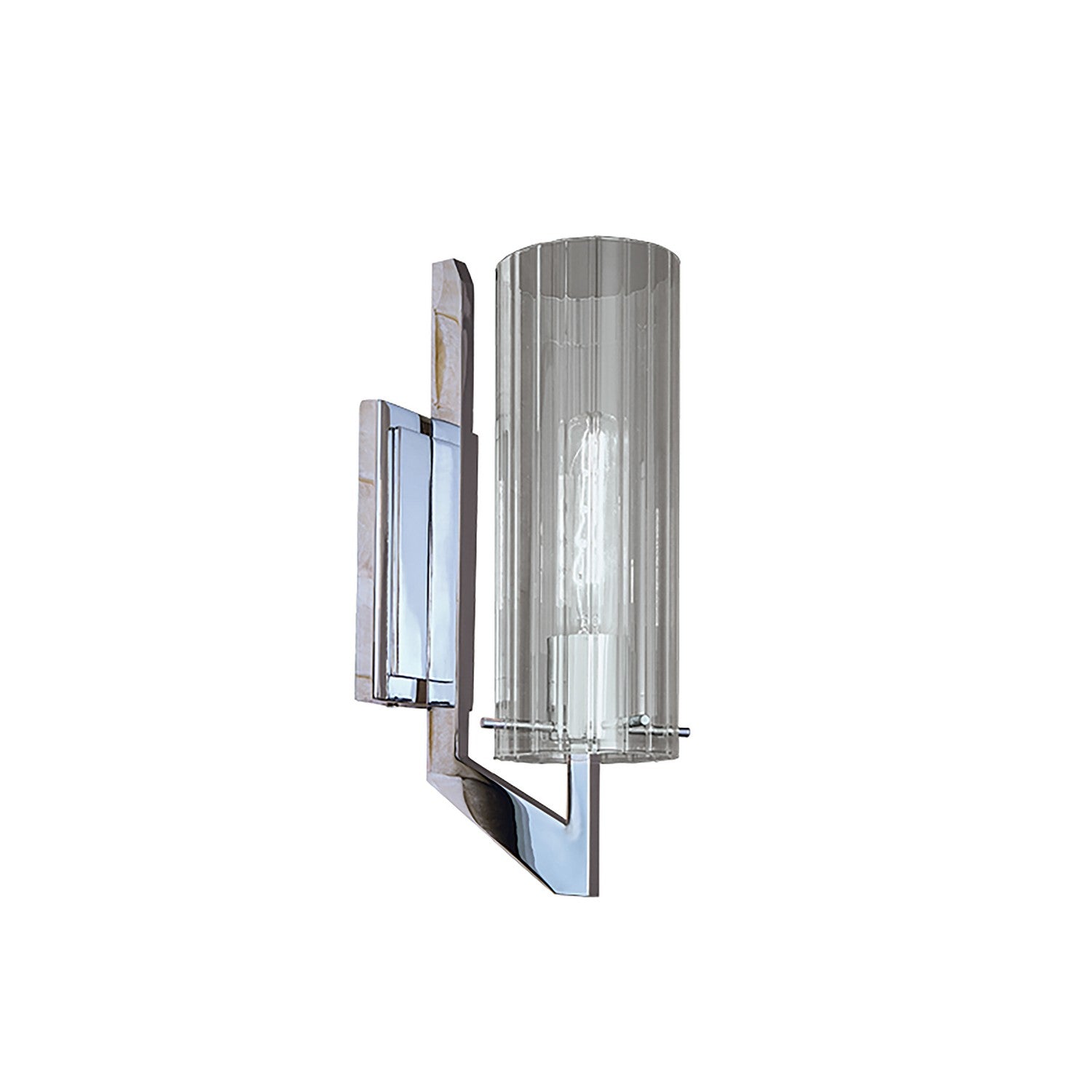 ELK Home - 8143-CH-CL - One Light Wall Sconce - Faceted - Chrome