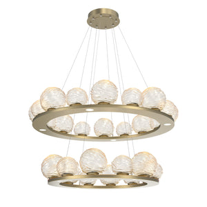 Hammerton Studio - CHB0092-2B-GB-A-CA1-L3 - LED Pendant - Gaia - Gilded Brass