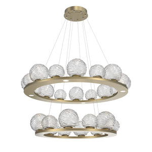 Hammerton Studio - CHB0092-2B-GB-C-CA1-L3 - LED Pendant - Gaia - Gilded Brass