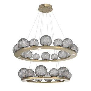 Hammerton Studio - CHB0092-2B-GB-S-CA1-L3 - LED Pendant - Gaia - Gilded Brass