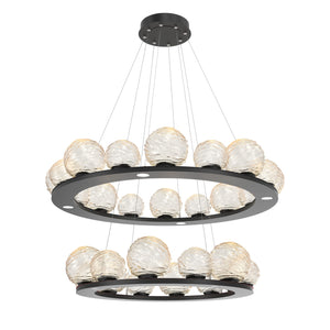 Hammerton Studio - CHB0092-2B-MB-A-CA1-L3 - LED Pendant - Gaia - Matte Black