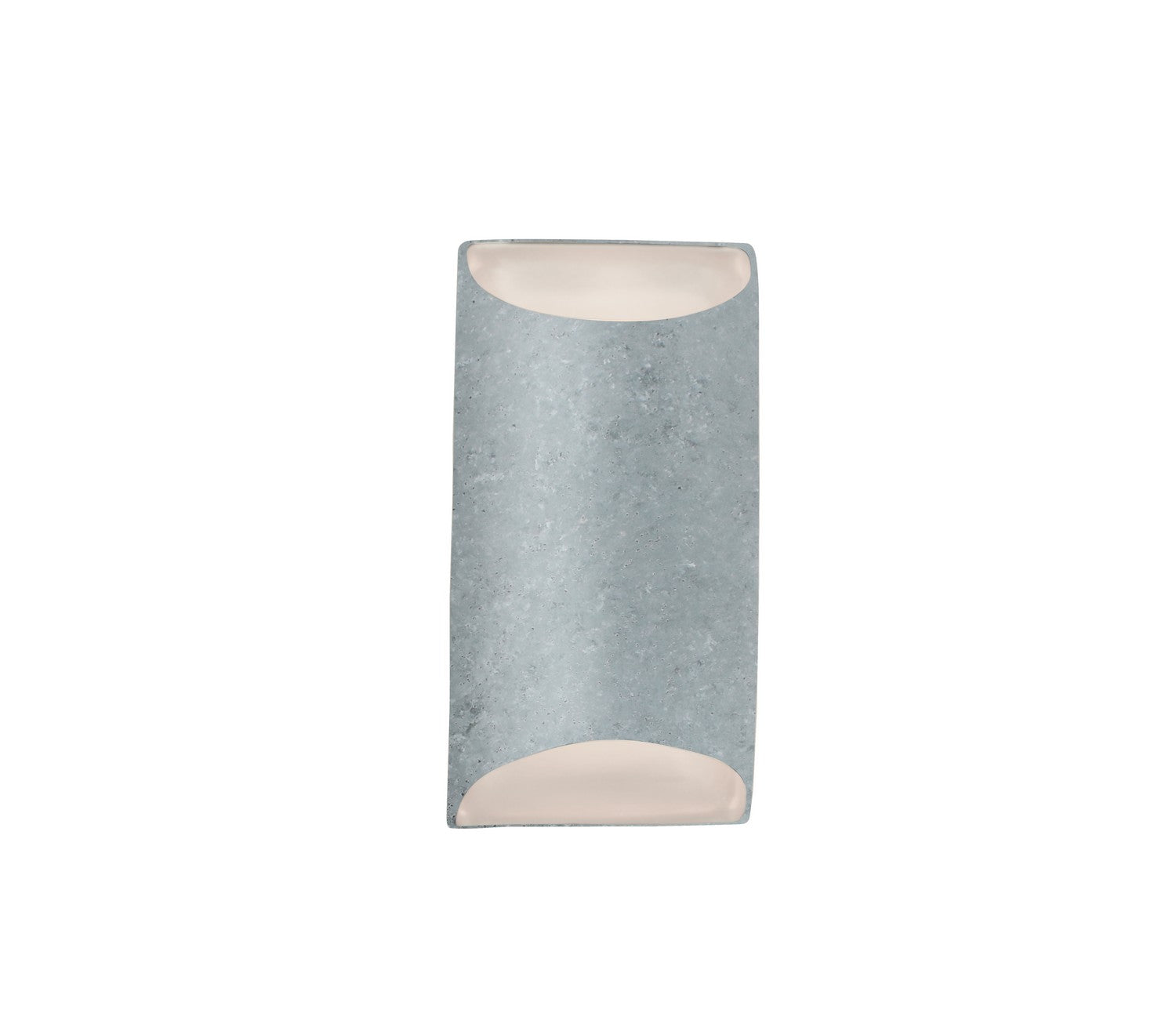 Justice Designs - CER-5750-CONC - One Light Wall Sconce - Ambiance - Concrete