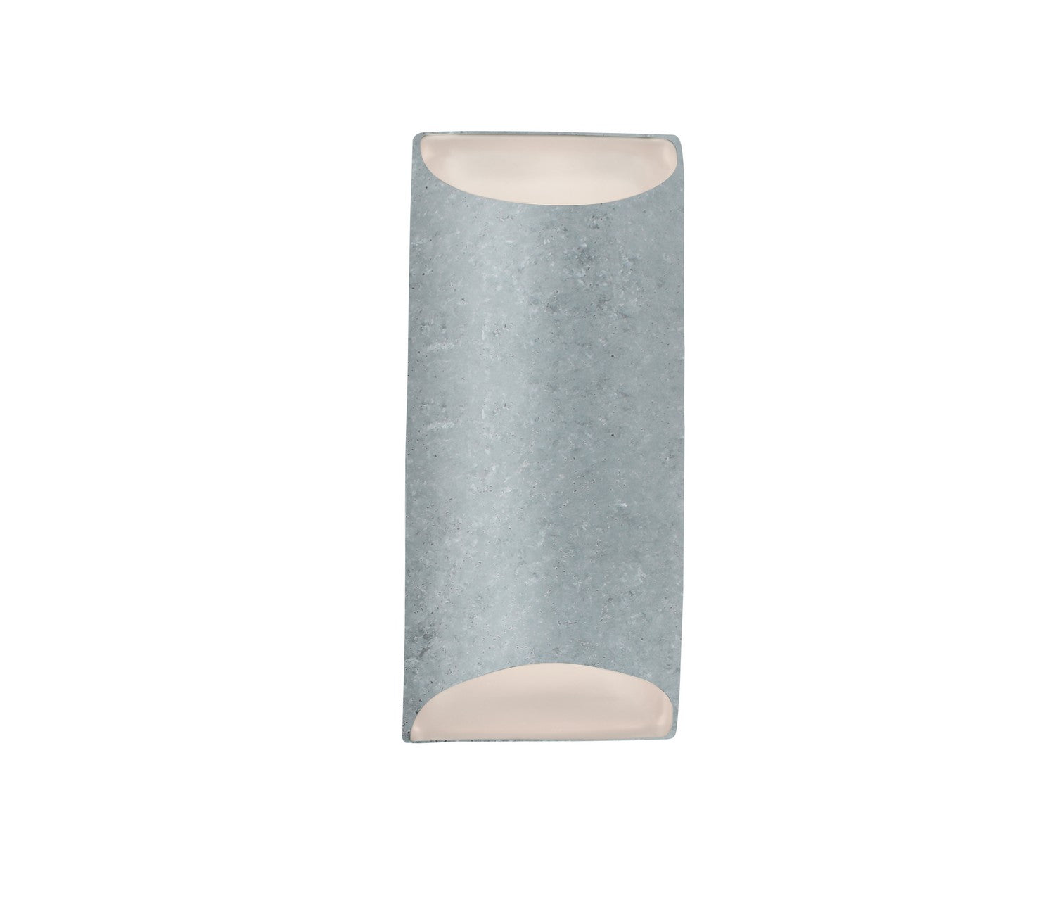 Justice Designs - CER-5755W-CONC - LED Outdoor Wall Sconce - Ambiance - Concrete