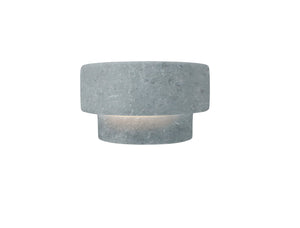 Justice Designs - CER-5770-CONC - One Light Wall Sconce - Ambiance - Concrete