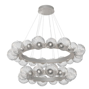Hammerton Studio - CHB0092-2T-BS-C-CA1-L3 - LED Pendant - Gaia - Beige Silver