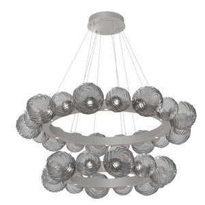 Hammerton Studio - CHB0092-2T-BS-S-CA1-L1 - LED Pendant - Gaia - Beige Silver