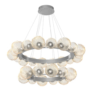 Hammerton Studio - CHB0092-2T-CS-A-CA1-L3 - LED Pendant - Gaia - Classic Silver