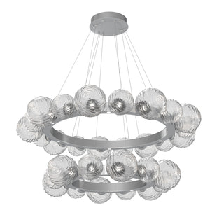 Hammerton Studio - CHB0092-2T-CS-C-CA1-L3 - LED Pendant - Gaia - Classic Silver