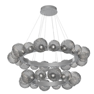 Hammerton Studio - CHB0092-2T-CS-S-CA1-L3 - LED Pendant - Gaia - Classic Silver