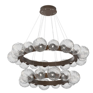 Hammerton Studio - CHB0092-2T-FB-C-CA1-L3 - LED Pendant - Gaia - Flat Bronze