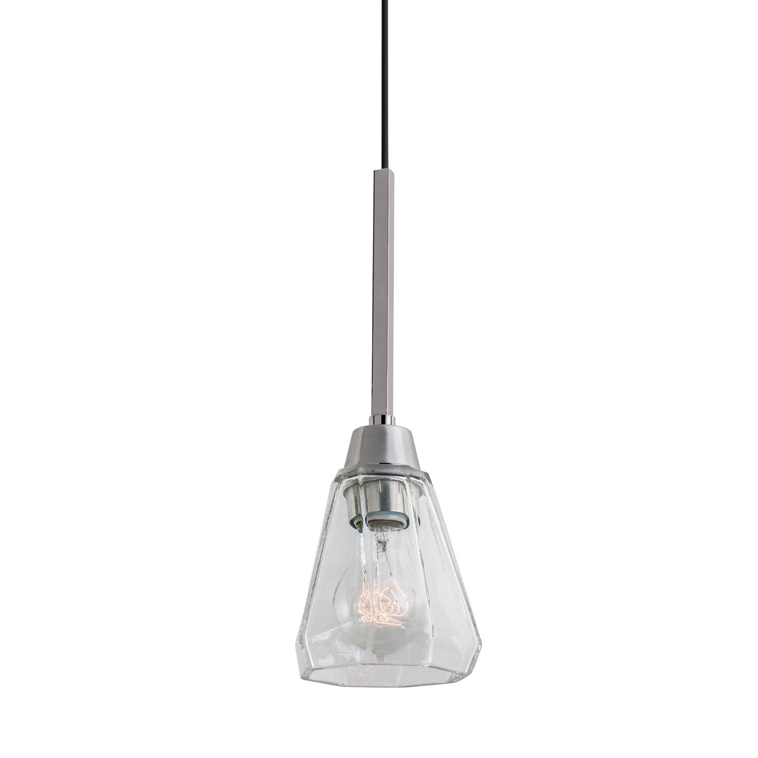 ELK Home - 8284-PN-CL - One Light Pendant - Arctic Bath Series - Polished Nickel