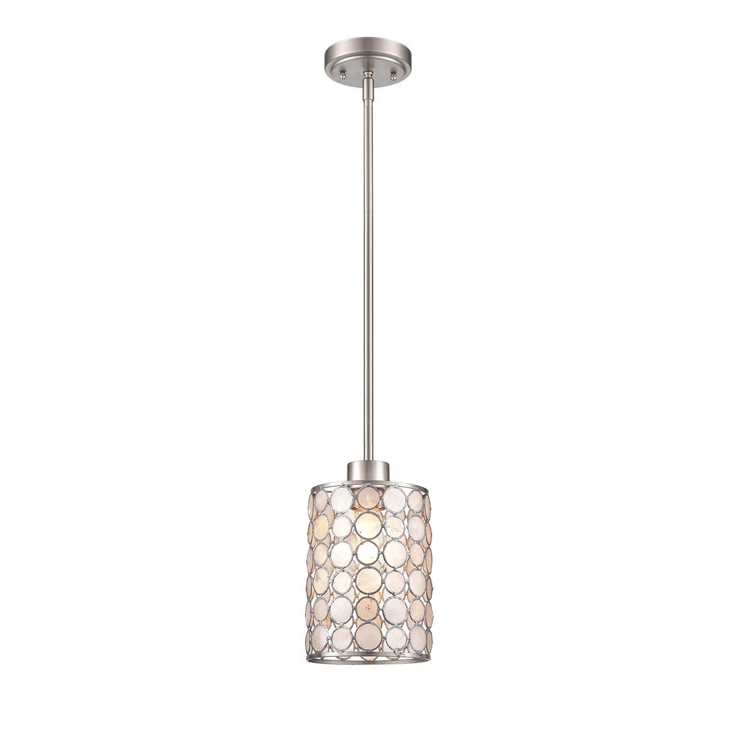 ELK Home - 85500/1 - One Light Mini Pendant - Sagamore - Brushed Nickel