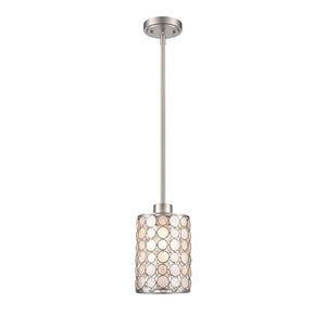 ELK Home - 85500/1 - One Light Mini Pendant - Sagamore - Brushed Nickel