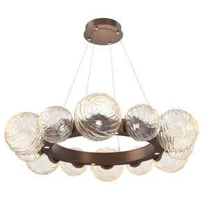 Hammerton Studio - CHB0092-39-BB-A-CA1-L1 - LED Pendant - Gaia - Burnished Bronze