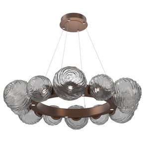 Hammerton Studio - CHB0092-39-BB-S-CA1-L1 - LED Pendant - Gaia - Burnished Bronze