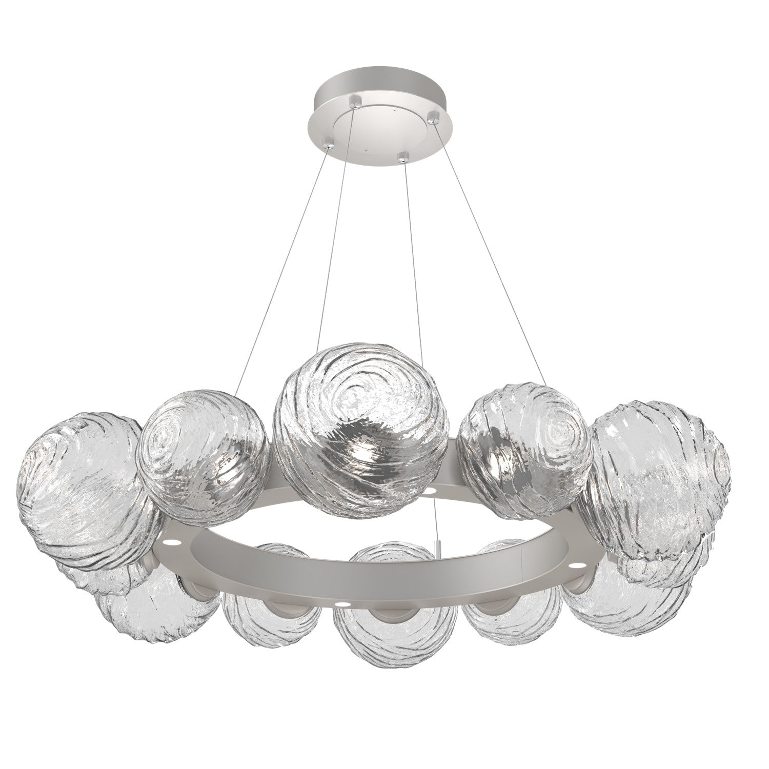 Hammerton Studio - CHB0092-39-BS-C-CA1-L1 - LED Pendant - Gaia - Beige Silver