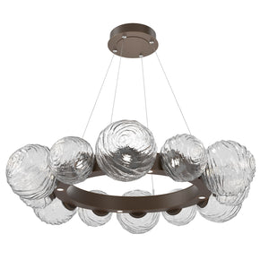 Hammerton Studio - CHB0092-39-FB-C-CA1-L3 - LED Pendant - Gaia - Flat Bronze