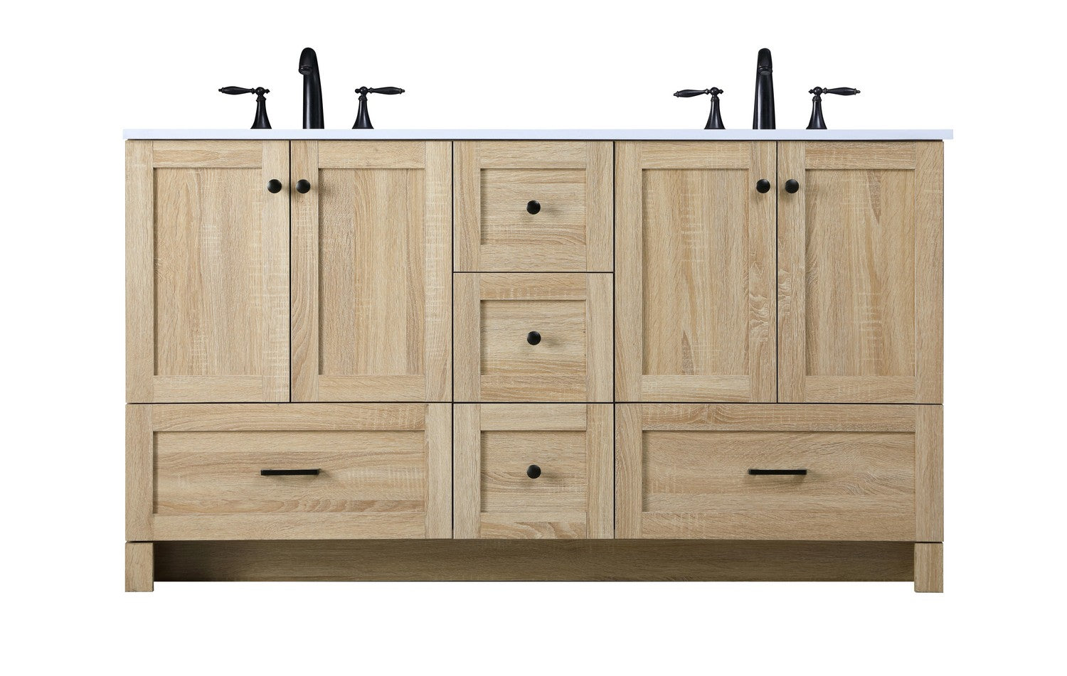 Elegant Lighting - VF2860DMW - Double Bathroom Vanity - Soma - Mango Wood