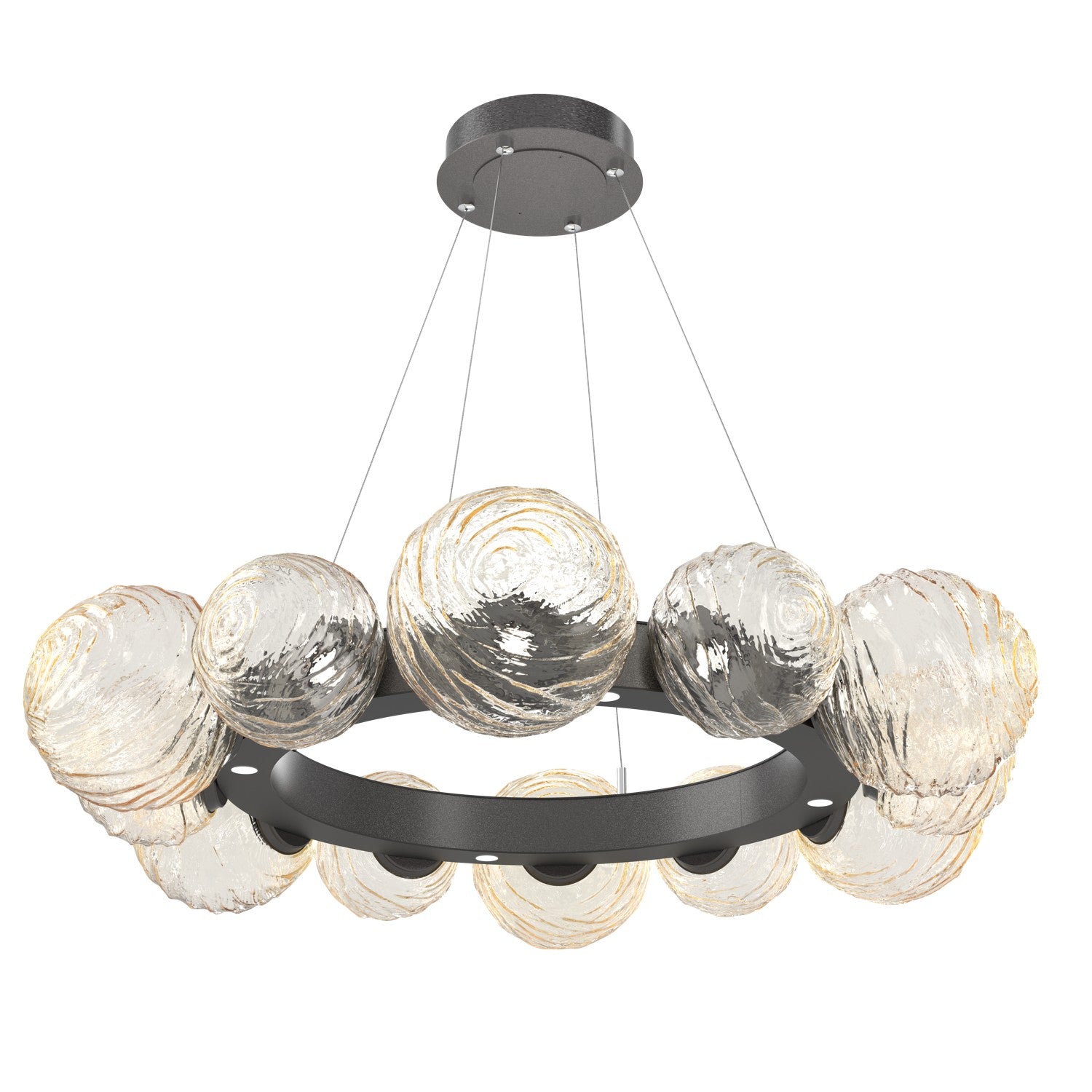 Hammerton Studio - CHB0092-39-GP-A-CA1-L1 - LED Pendant - Gaia - Graphite