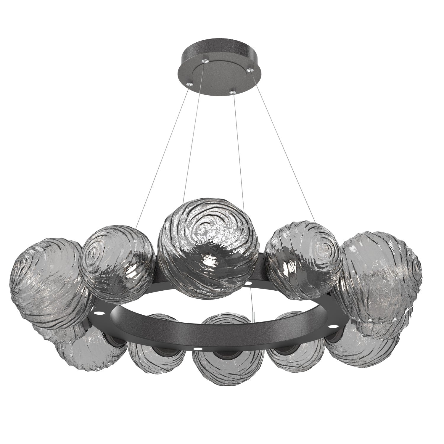Hammerton Studio - CHB0092-39-GP-S-CA1-L3 - LED Pendant - Gaia - Graphite