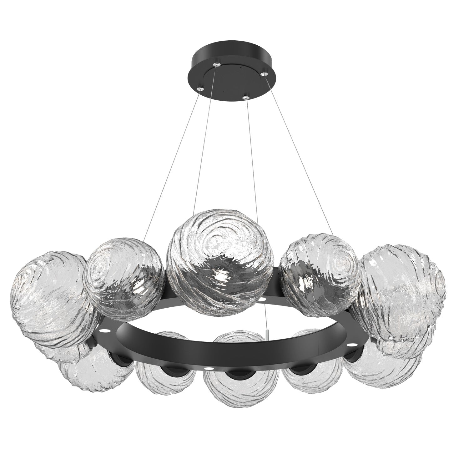 Hammerton Studio - CHB0092-39-MB-C-CA1-L3 - LED Pendant - Gaia - Matte Black