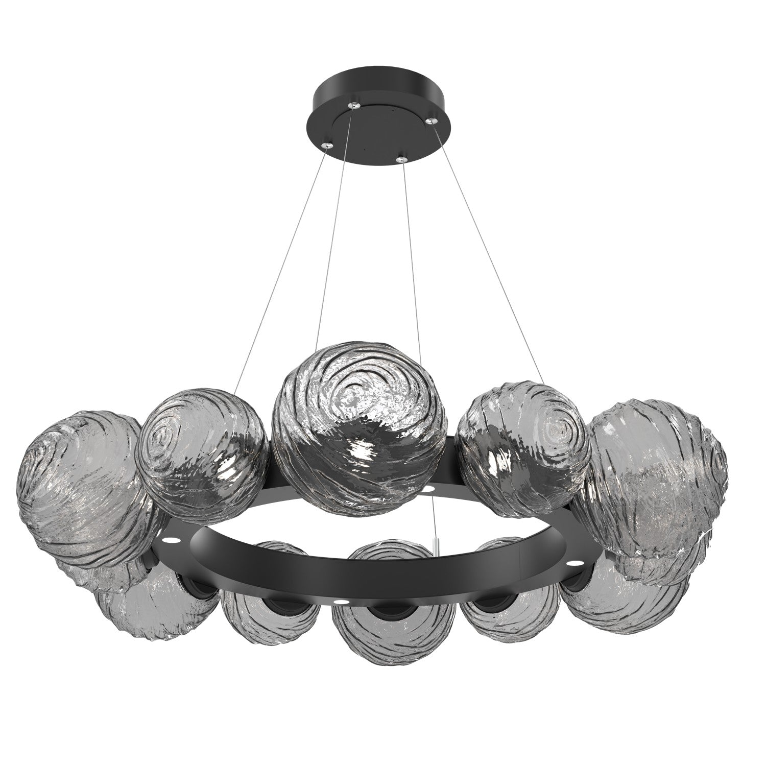 Hammerton Studio - CHB0092-39-MB-S-CA1-L1 - LED Pendant - Gaia - Matte Black
