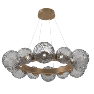 Hammerton Studio - CHB0092-39-NB-S-CA1-L1 - LED Pendant - Gaia - Novel Brass