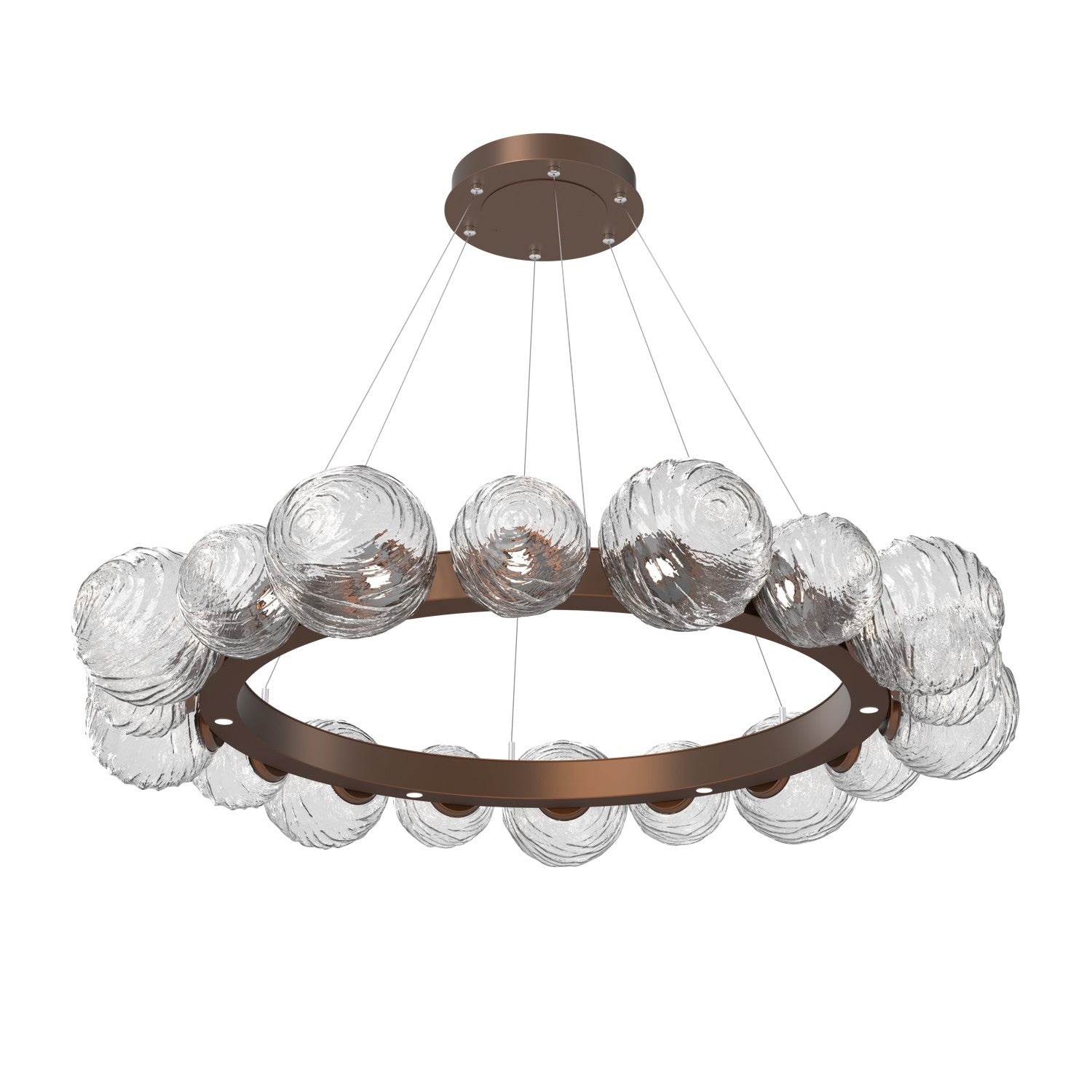 Hammerton Studio - CHB0092-51-BB-C-CA1-L1 - LED Pendant - Gaia - Burnished Bronze