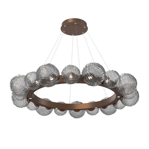 Hammerton Studio - CHB0092-51-BB-S-CA1-L3 - LED Pendant - Gaia - Burnished Bronze