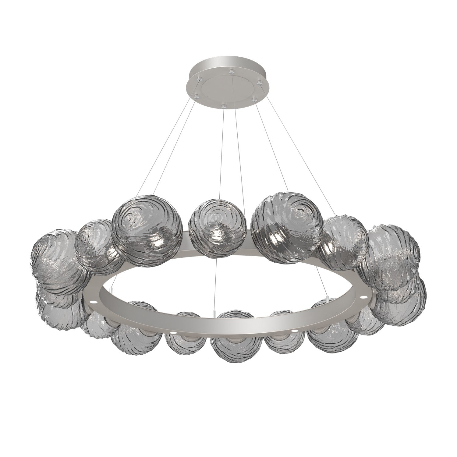 Hammerton Studio - CHB0092-51-BS-S-CA1-L3 - LED Pendant - Gaia - Beige Silver