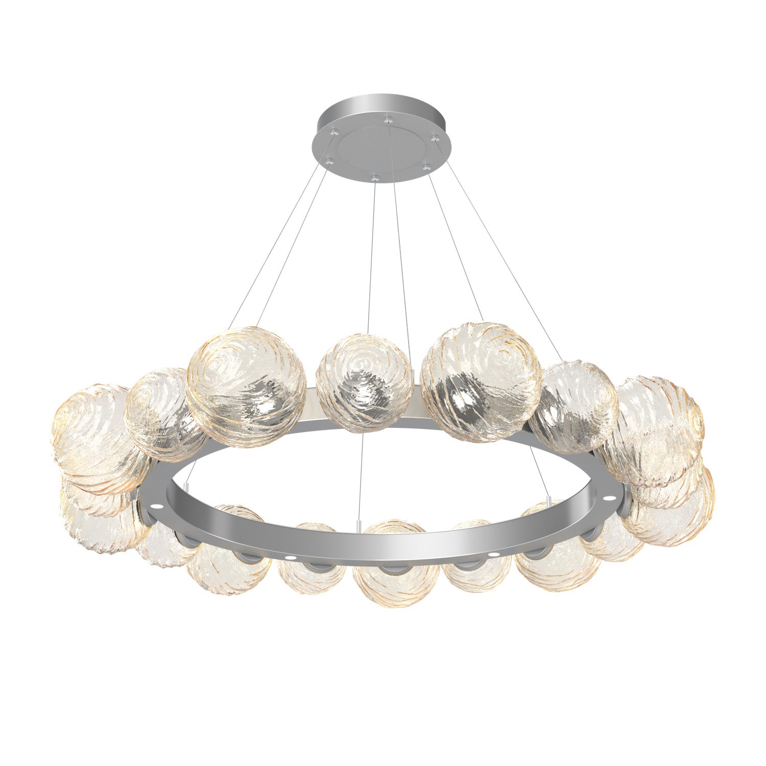 Hammerton Studio - CHB0092-51-CS-A-CA1-L1 - LED Pendant - Gaia - Classic Silver