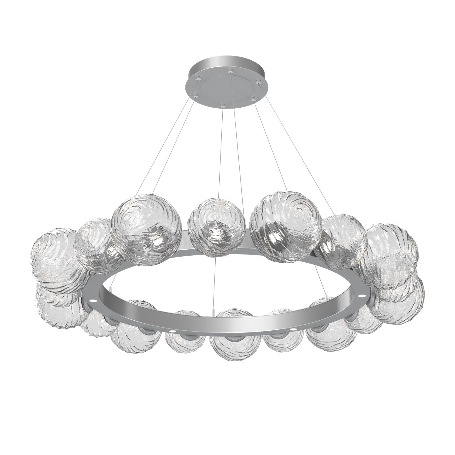 Hammerton Studio - CHB0092-51-CS-C-CA1-L1 - LED Pendant - Gaia - Classic Silver