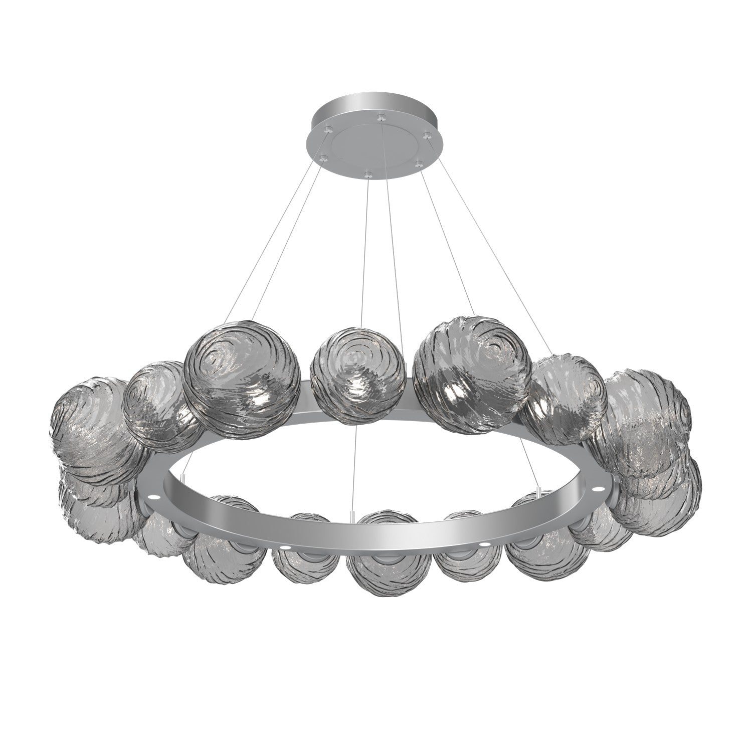 Hammerton Studio - CHB0092-51-CS-S-CA1-L3 - LED Pendant - Gaia - Classic Silver