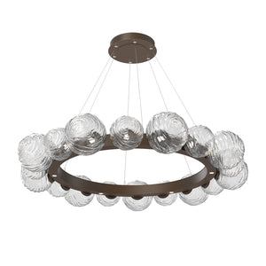 Hammerton Studio - CHB0092-51-FB-C-CA1-L1 - LED Pendant - Gaia - Flat Bronze