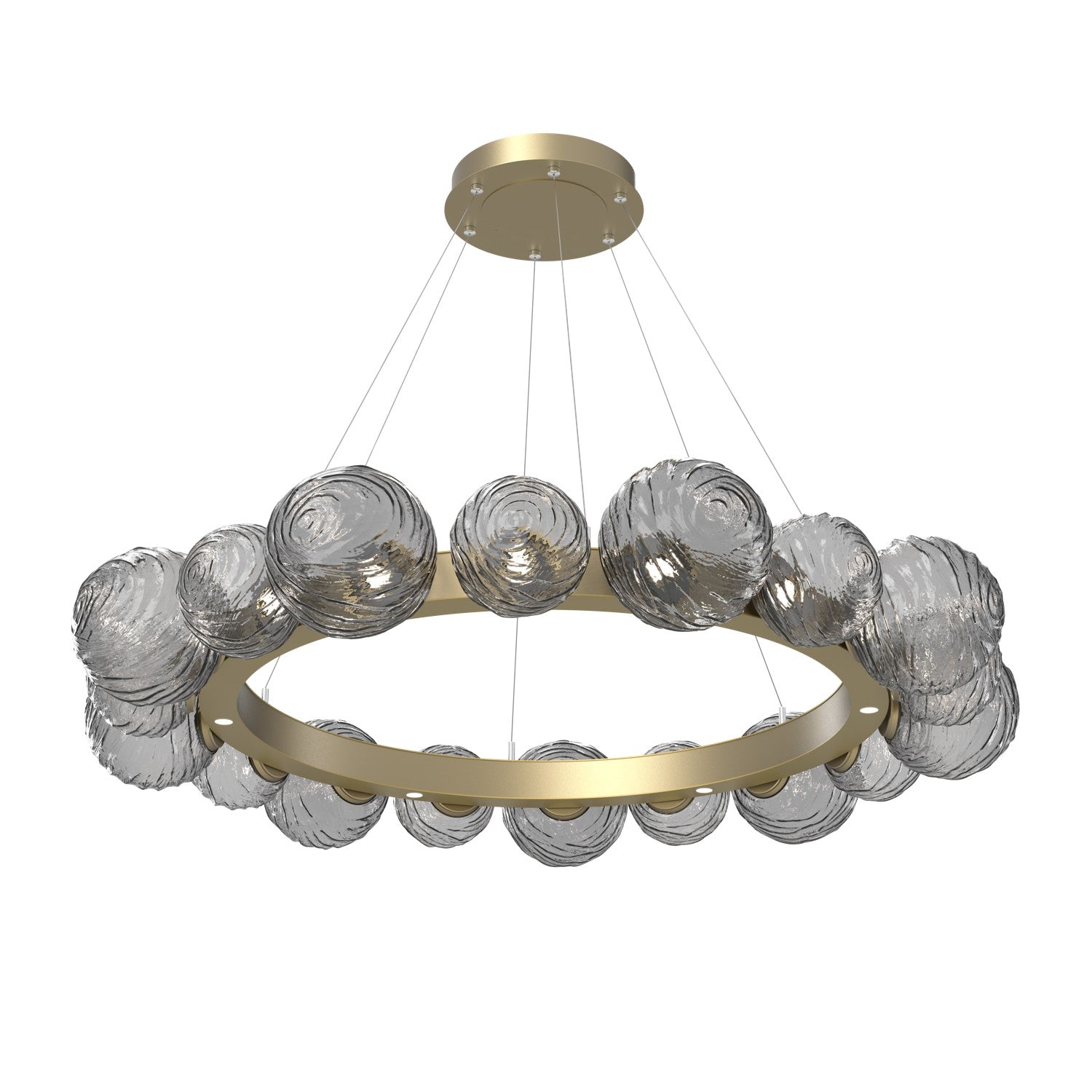 Hammerton Studio - CHB0092-51-GB-S-CA1-L1 - LED Pendant - Gaia - Gilded Brass