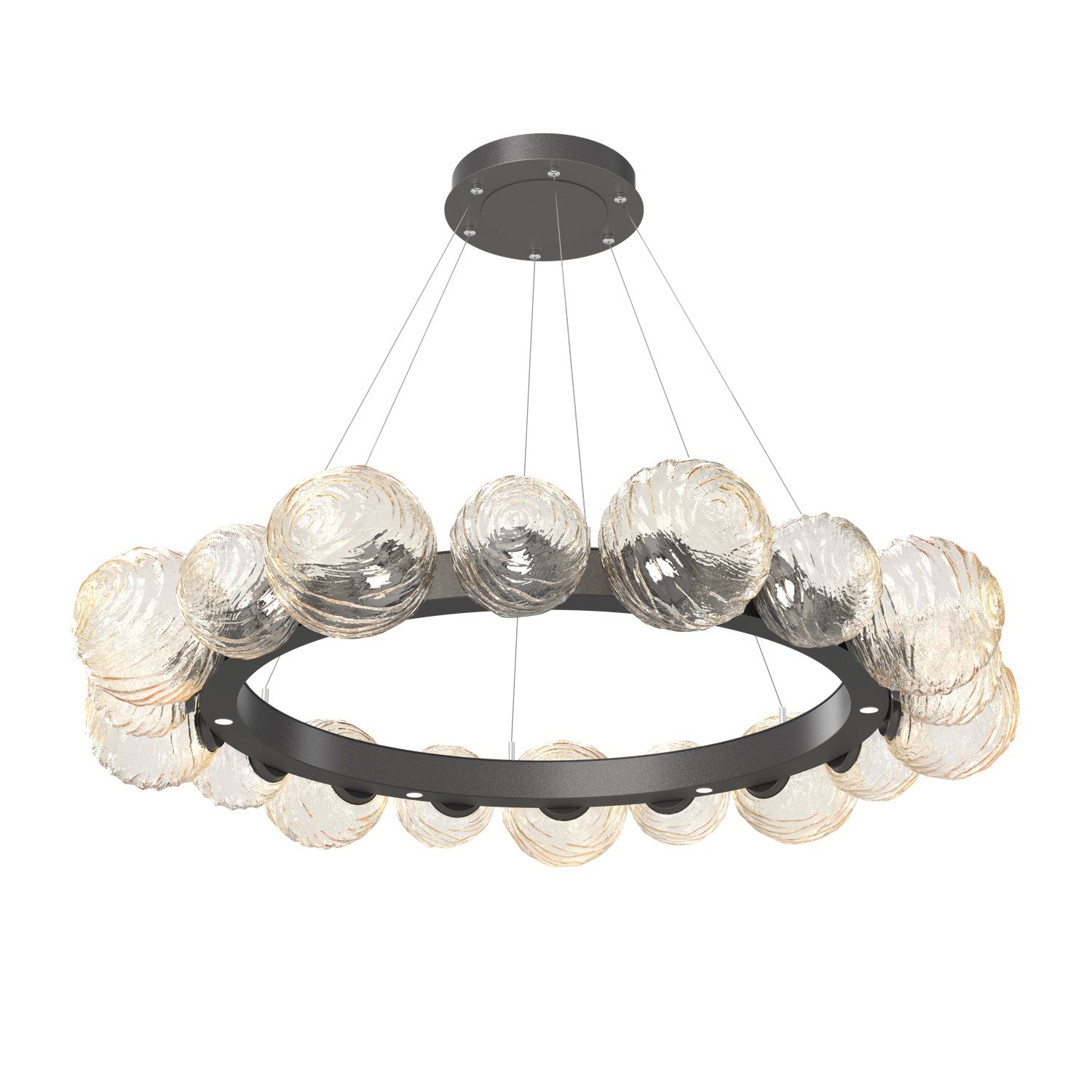 Hammerton Studio - CHB0092-51-GP-A-CA1-L1 - LED Pendant - Gaia - Graphite