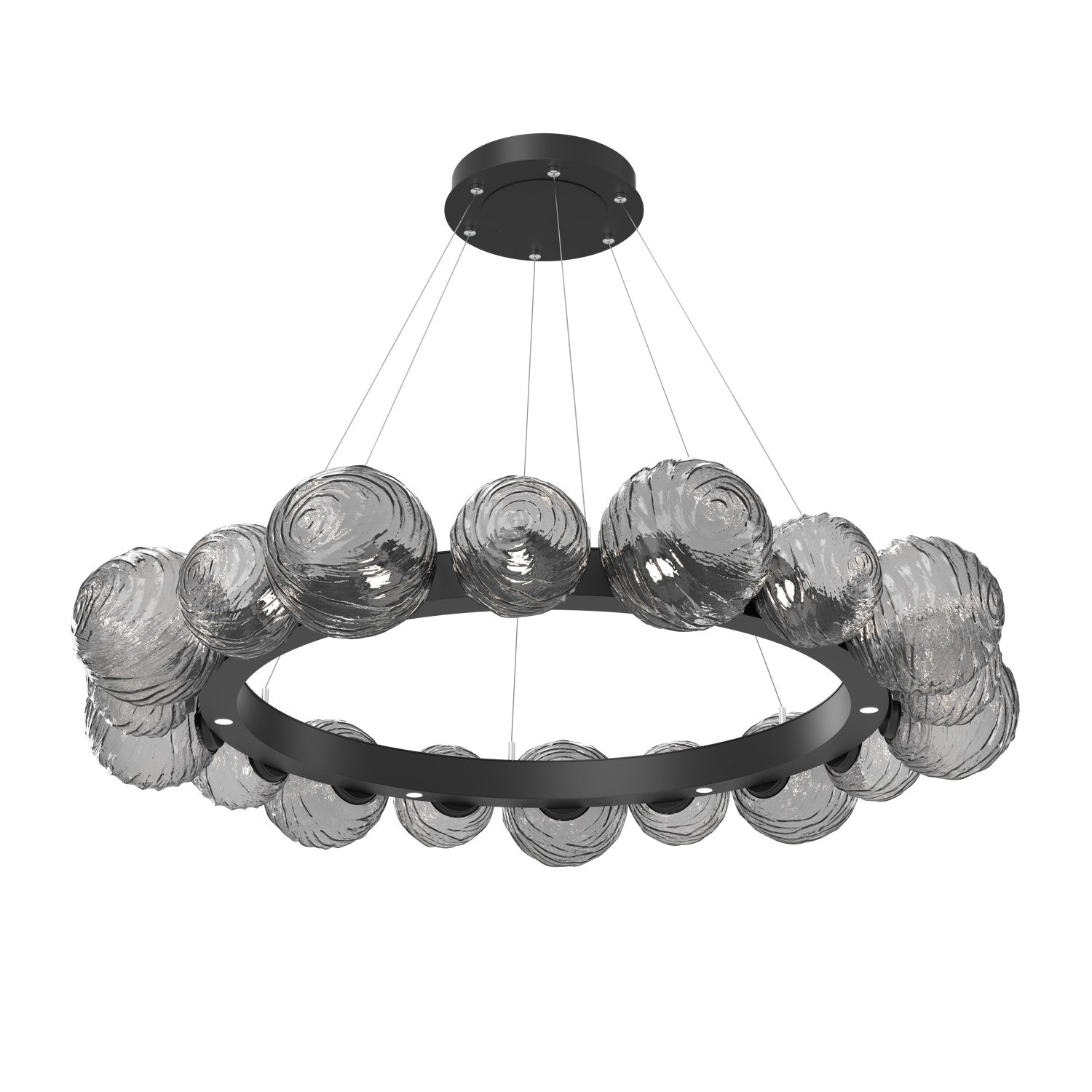 Hammerton Studio - CHB0092-51-MB-S-CA1-L3 - LED Pendant - Gaia - Matte Black