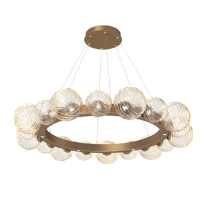 Hammerton Studio - CHB0092-51-NB-A-CA1-L3 - LED Pendant - Gaia - Novel Brass