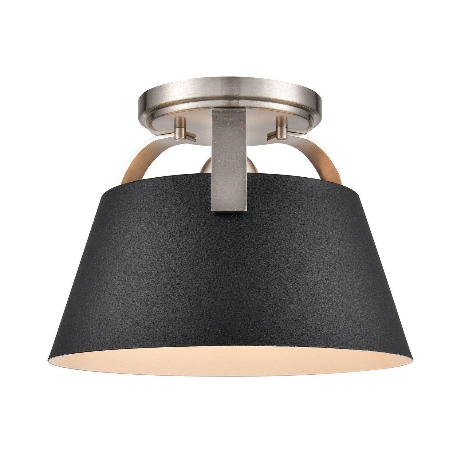 ELK Home - 90170/1 - One Light Semi Flush Mount - Jepson - Matte Black