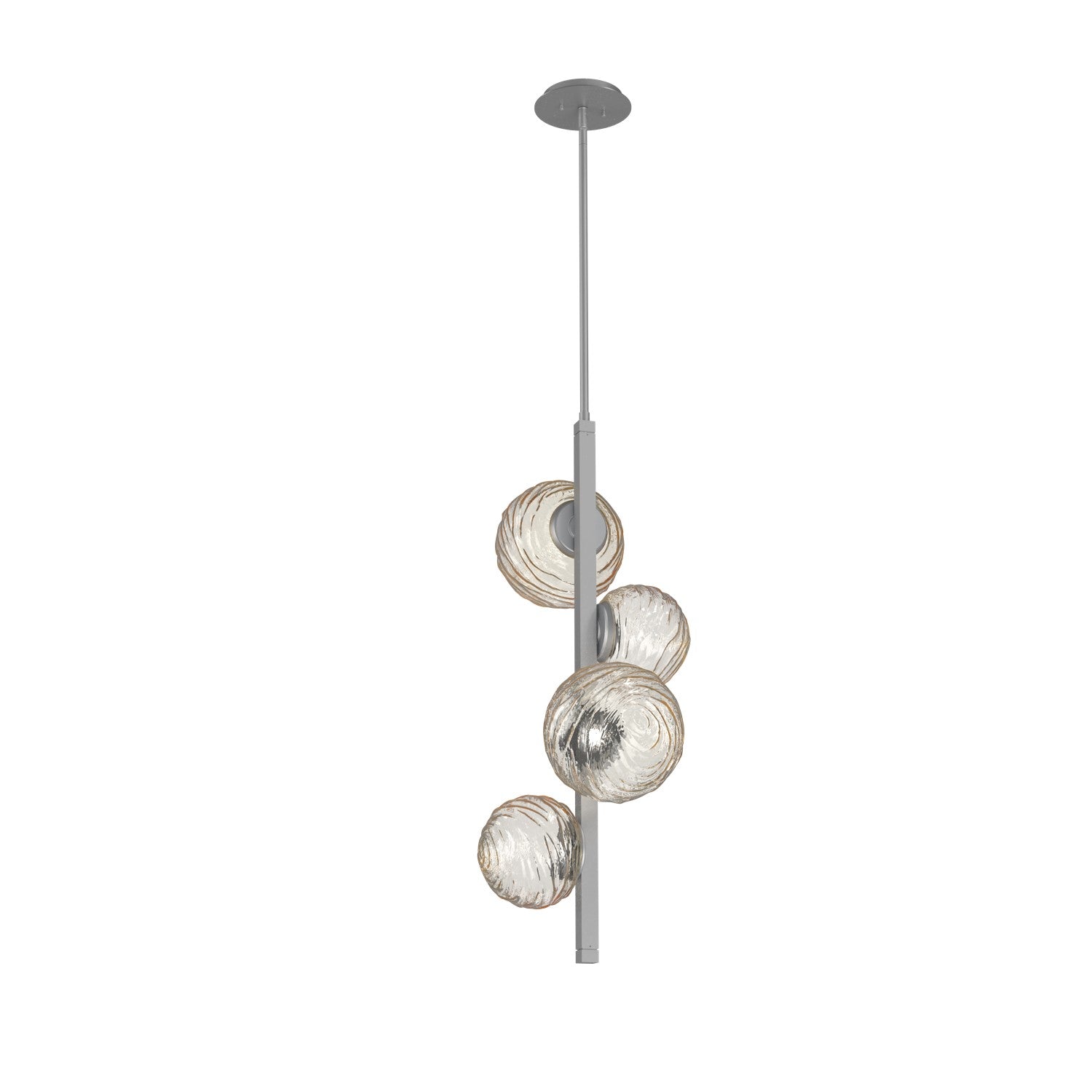 Hammerton Studio - CHB0092-T4-CS-A-001-L1 - LED Pendant - Gaia - Classic Silver