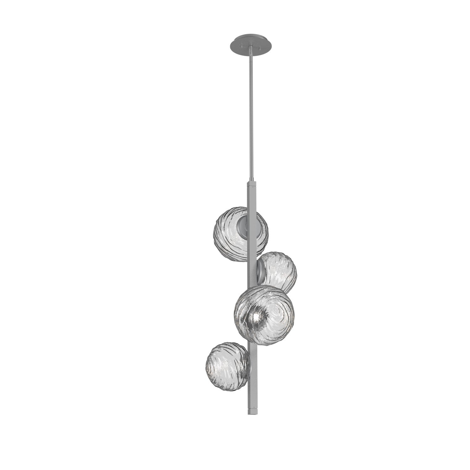 Hammerton Studio - CHB0092-T4-CS-C-001-L3 - LED Pendant - Gaia - Classic Silver