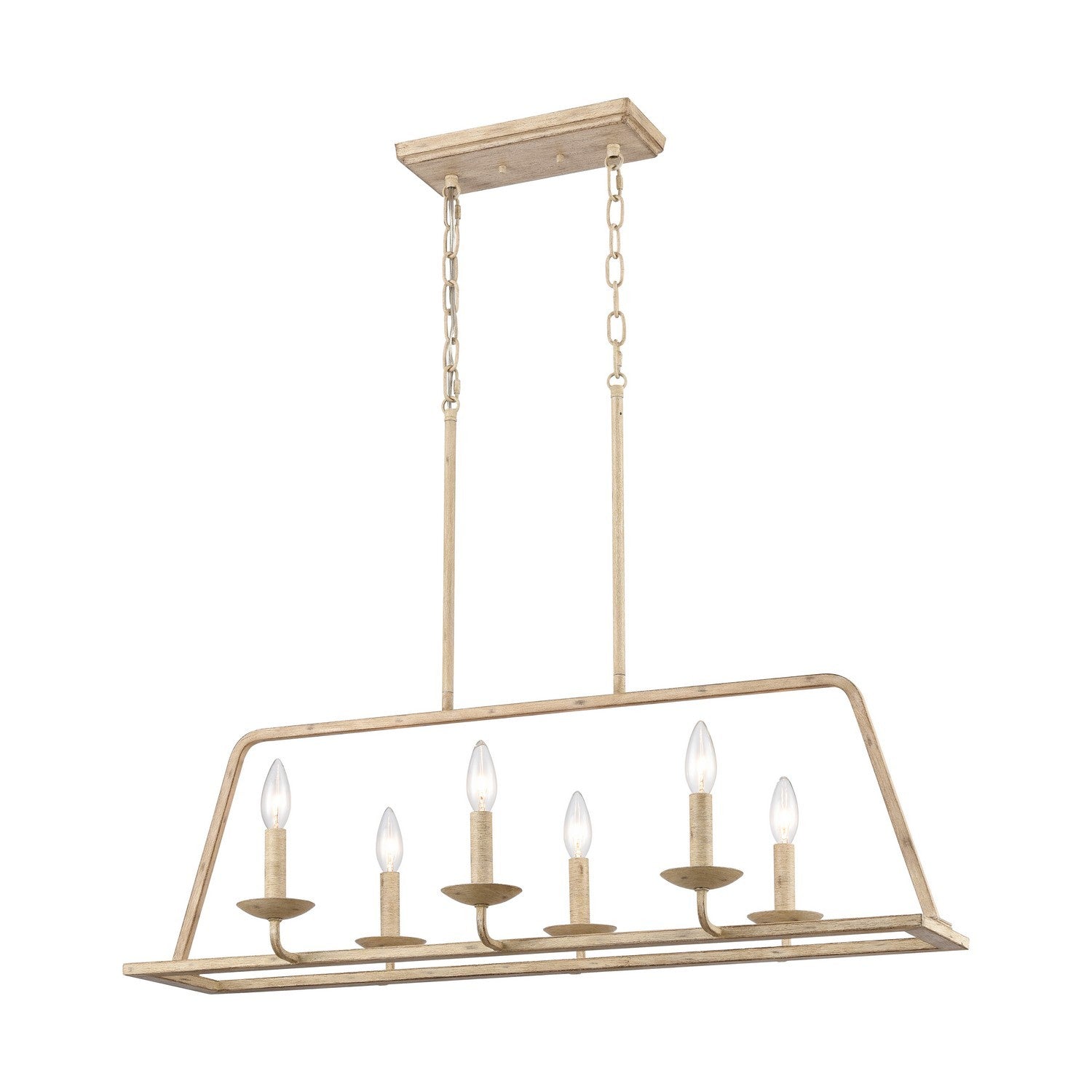 ELK Home - 90261/6 - Six Light Chandelier - Ellisville - Antique Cream